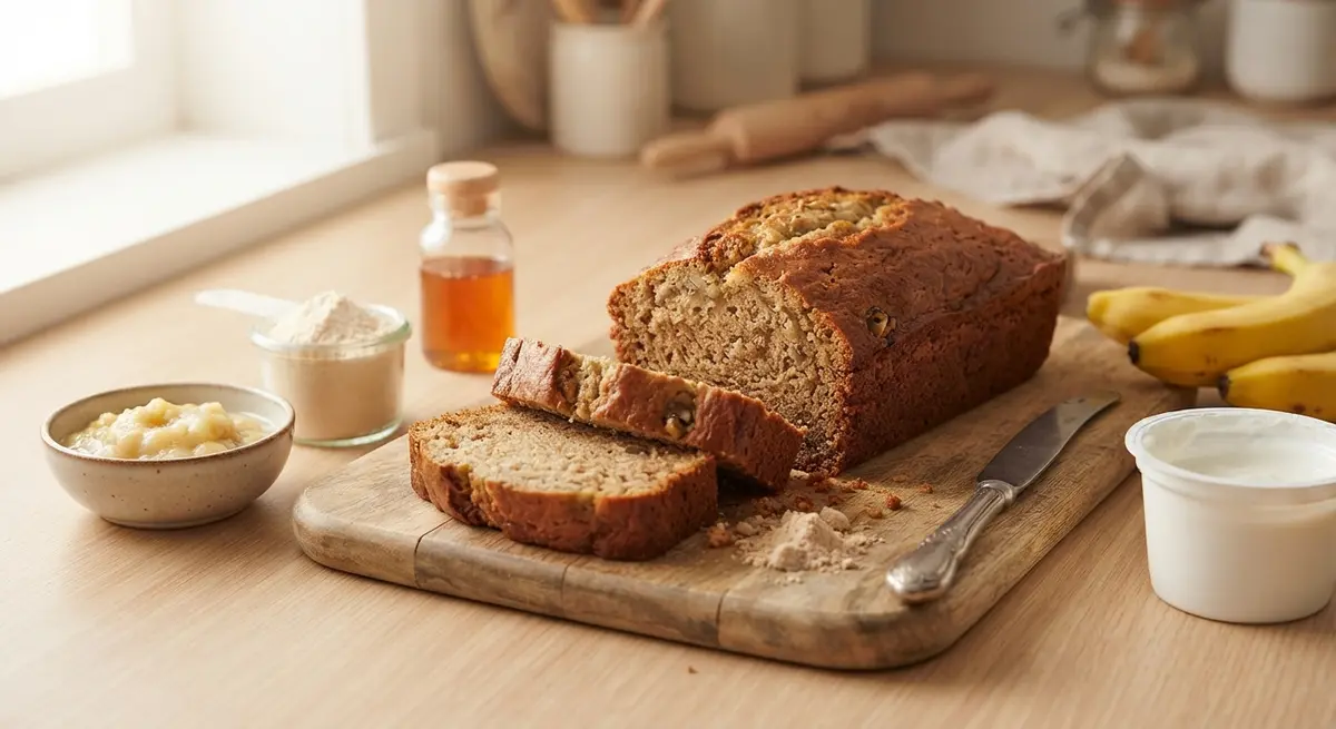 Low Fat Protein Banana Bread